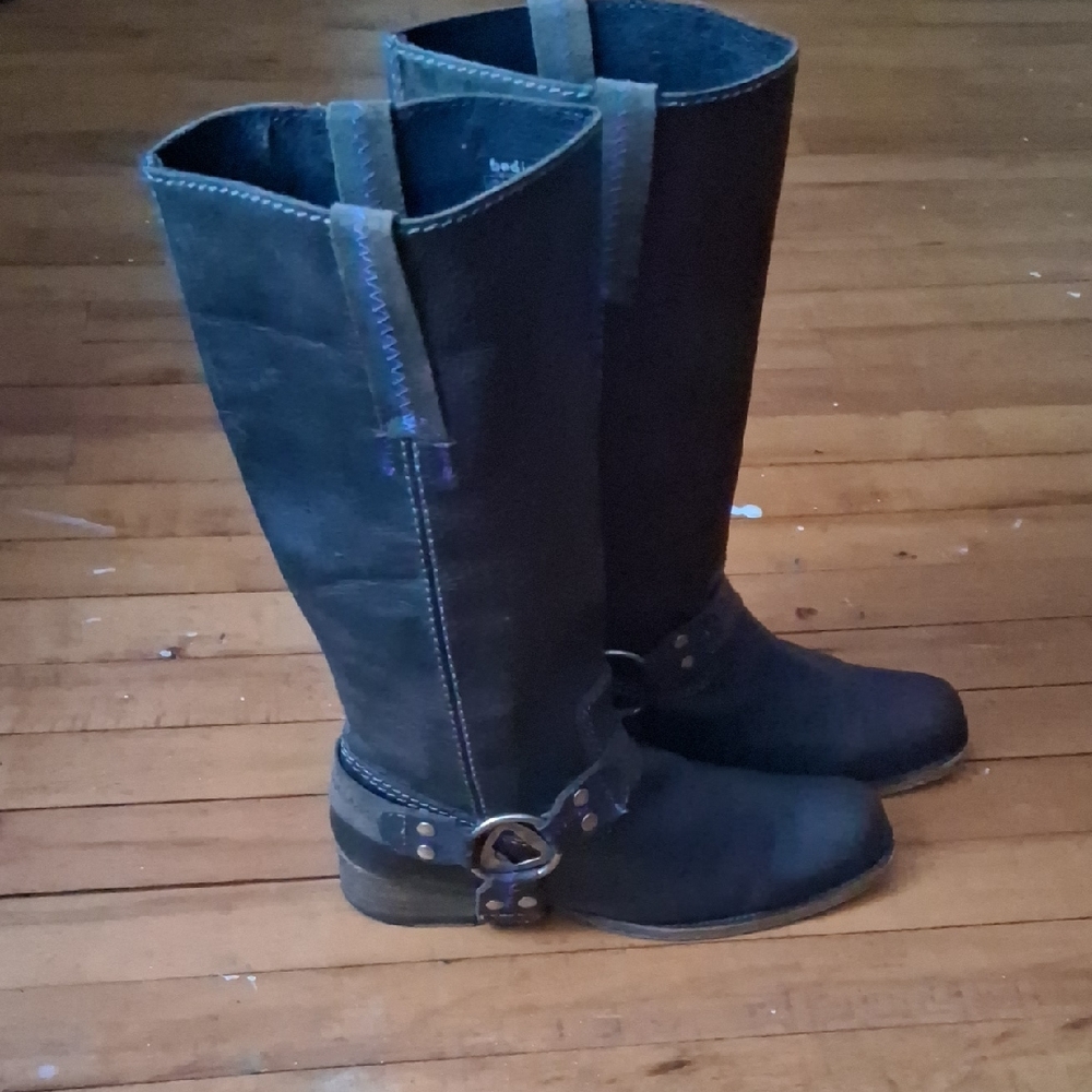Bed Stu Size 9 Tall Leather Boots